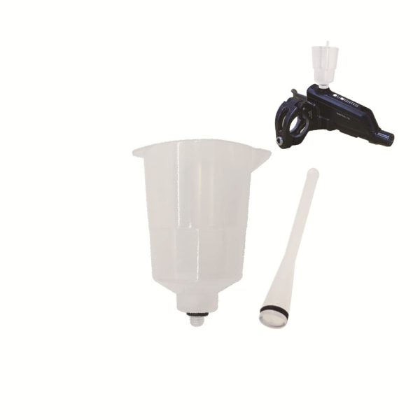 2 Set Bike Brake Bleed Funnel M5 Threaded Spout Mineral Oil Transmission - Image 2