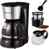 4 Cup Drip Coffee Maker, Coffee Pot Machine Permanent Coffee Filter, Small