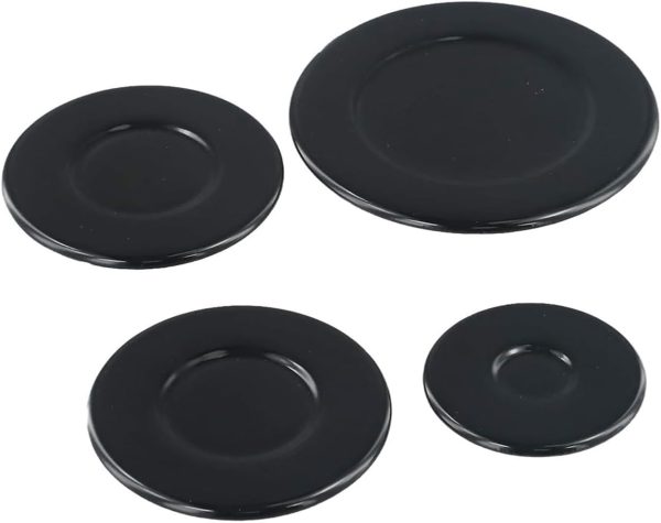 4 Pack Ranges Flame Hood Set Rustproof And Practical For Kitchen Appliances