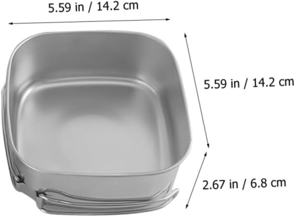 POPETPOP Travel Picnic Cookware Stainless Camping Cookware Non Kitchen - Image 2