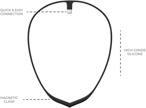 Upright Magnetic Necklace (Necklace Only) for GO S and GO 2 Posture - Image 3