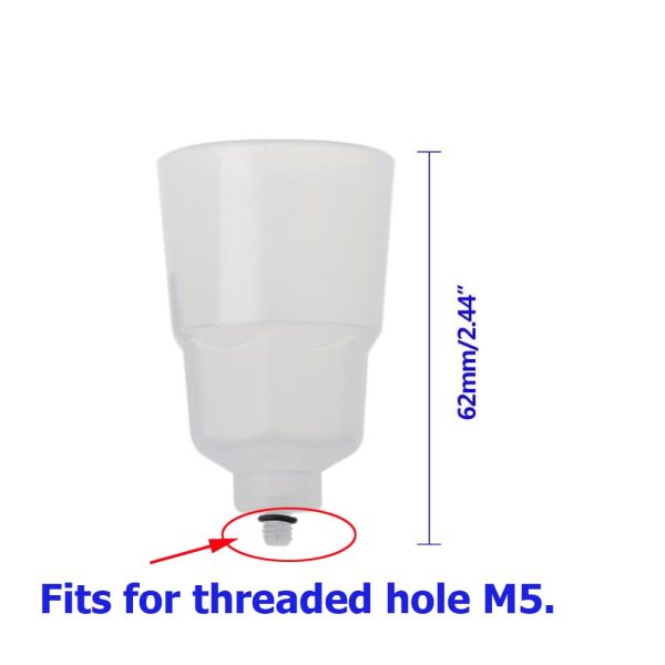 2 Set Bike Brake Bleed Funnel M5 Threaded Spout Mineral Oil Transmission - Image 3