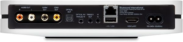 Bluesound Node Wireless Multi-Room High Resolution Music Streamer - Black - Image 6