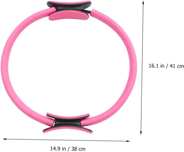 Yoga Resistance Circle Yoga Strap for Mat Exercise Yoga Mat Carrier Workout - Image 9