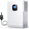 5000W Solar Inverter with WiFi,48V-110V/120V Pure Sine Wave Inverter,
