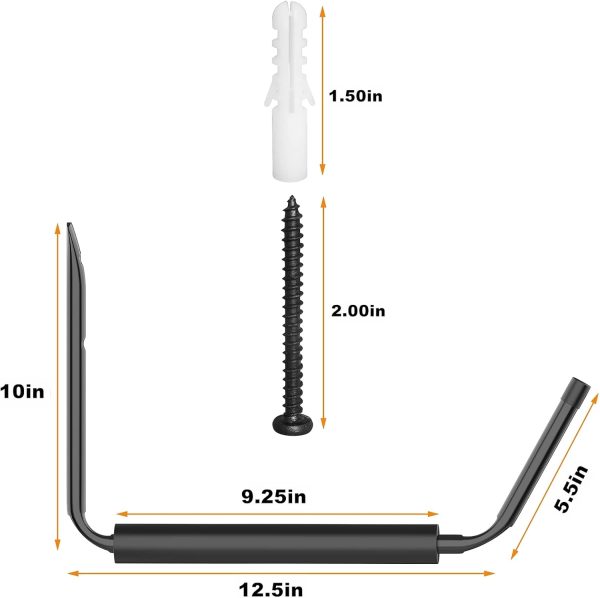 Wall Mount Kayak Storage Rack - Image 3