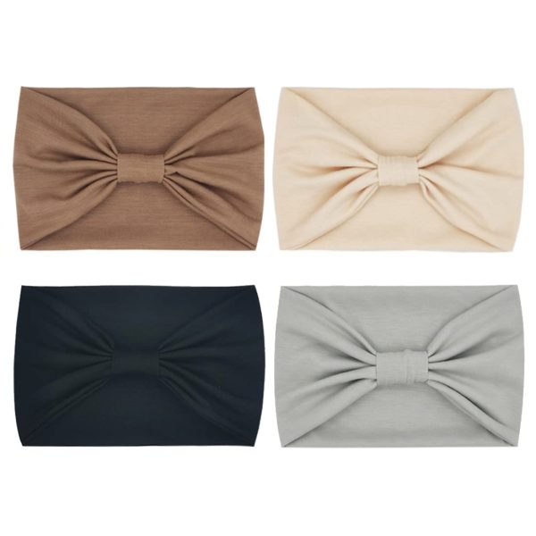 Wide Headbands for Women Fashion Knotted Headband Yoga Workout Head Wrap 4 - Image 7