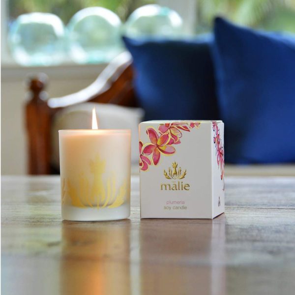 Malie Organics Soy Candle, Pikake - Image 5