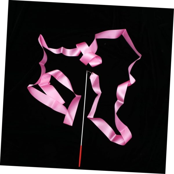 BESPORTBLE 4pcs 4 Gym Ribbon Gymnastics Rope Gymnastics Accessories Rainbow - Image 2