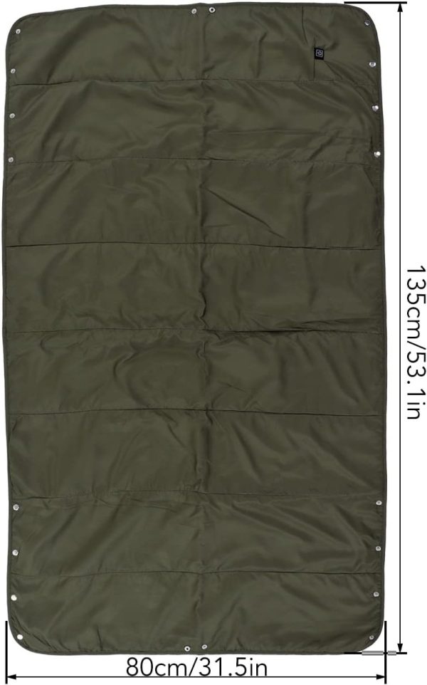 Heated Blanket, Cotton USB Electric Heating Blanket, Fast Heating Blanket - Image 3