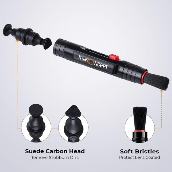 K&F Concept 4-in-1 Camera Lens Cleaning Kit with Lens Cleaning Pen, Camera - Image 6