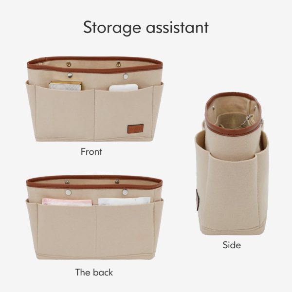 Tote bag Organizer handbag Organizer Storage bag Felt material - Image 2