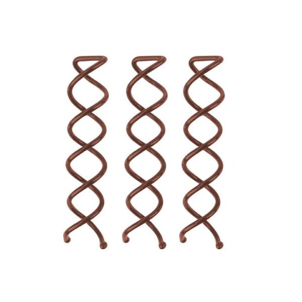 Kitsch 3 PCS Spiral Bobby Pins for Girls and Women - Rounded Tips, - Image 2