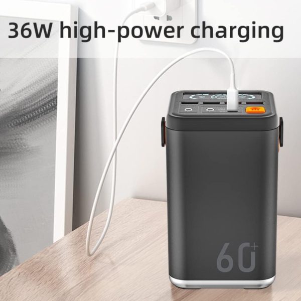 Power Bank 60,000 Mah Large Capacity External Battery,Outdoor Mobile Power - Image 5