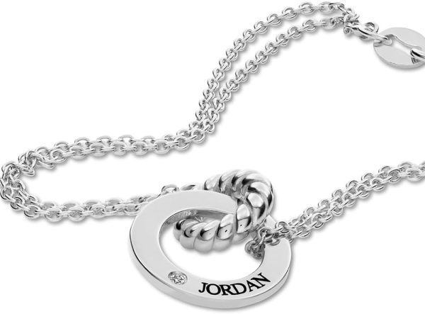 MYKA Personalized Grace Interlocking Bracelet with Diamond - Dainty Gift - Image 6