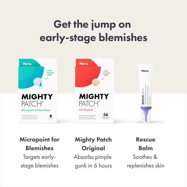 Mighty Patch Micropoint for Blemishes from Hero Cosmetics - Hydrocolloid - Image 9