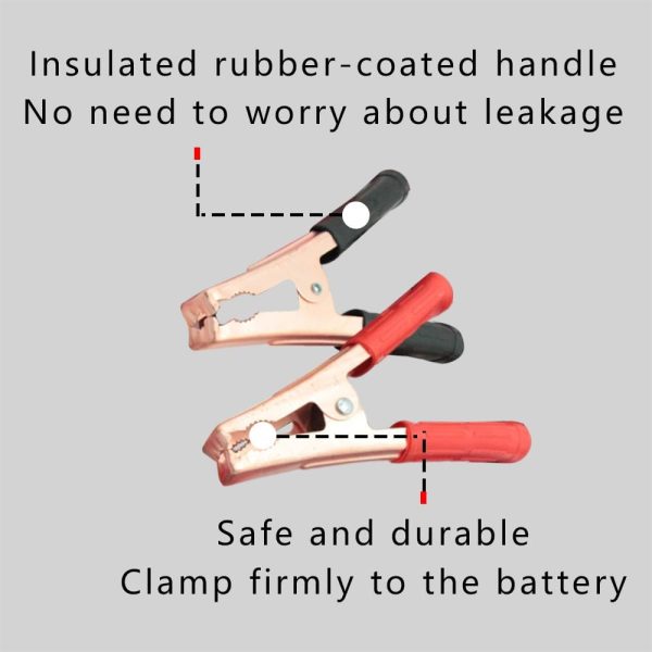 ASUBHA Jumper Cables for Car Battery, Heavy Duty Automotive Booster Cables - Image 3