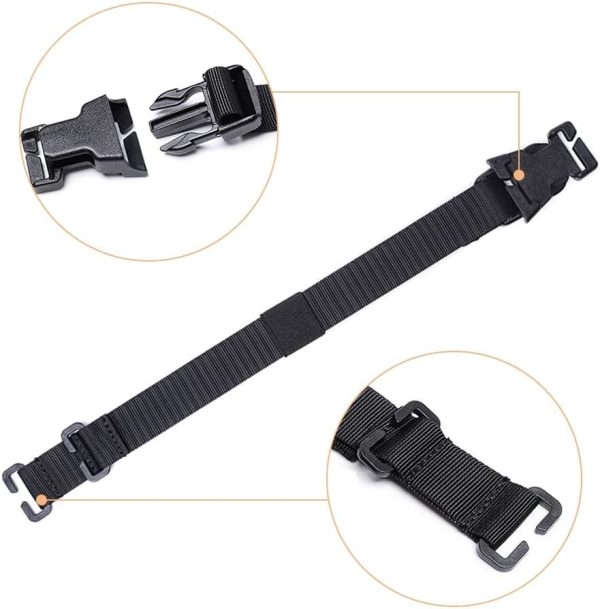 MiOYOOW 4PCS Tactical Molle Straps, Portable Molle Backpack Straps - Image 2