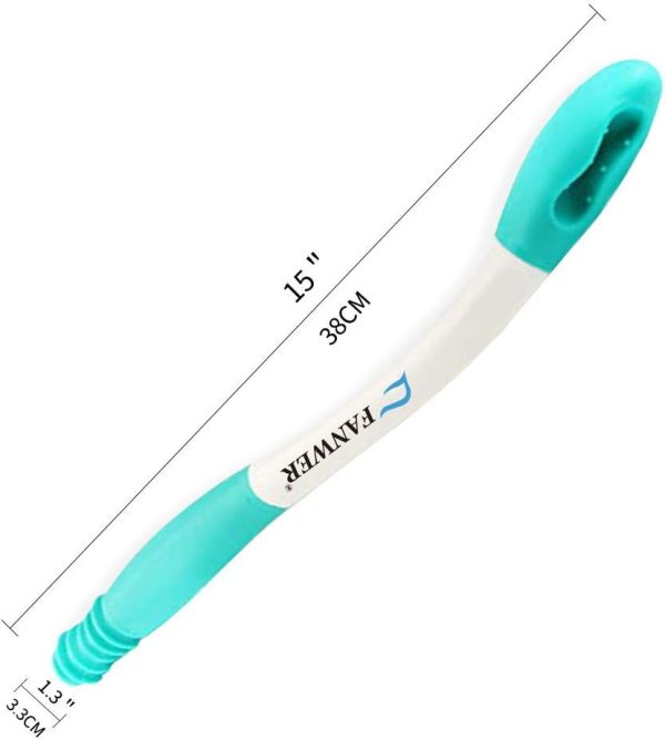 Fanwer Toilet Aids for Wiping,Long Reach Comfort Bottom Buddy Extends Your - Image 2