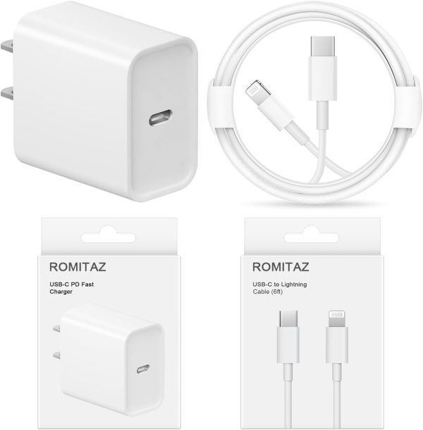 iPhone 14 13 12 11 Fast Charger USB C Wall Charger [2-Pack] 6FT Fast - Image 6