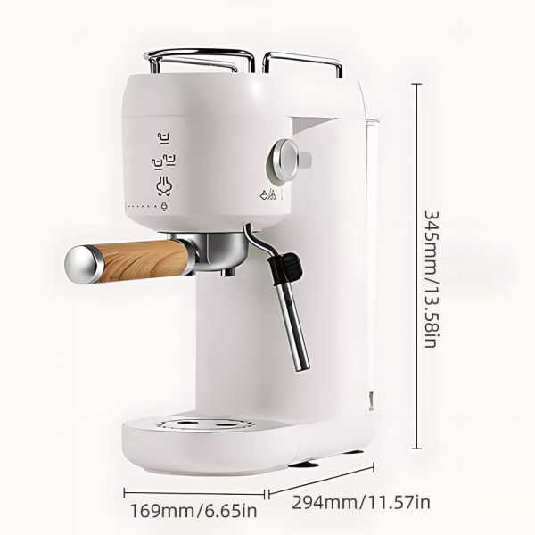 Electric Coffee Machine with Automatic Milk Frothing System 1400W 20Bar - Image 2