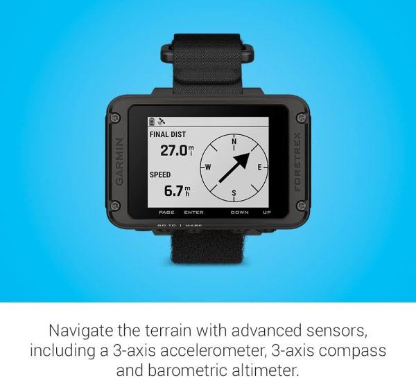 Garmin Foretrex 801, Wrist-Mounted GPS Navigation with Strap, Upgraded - Image 3