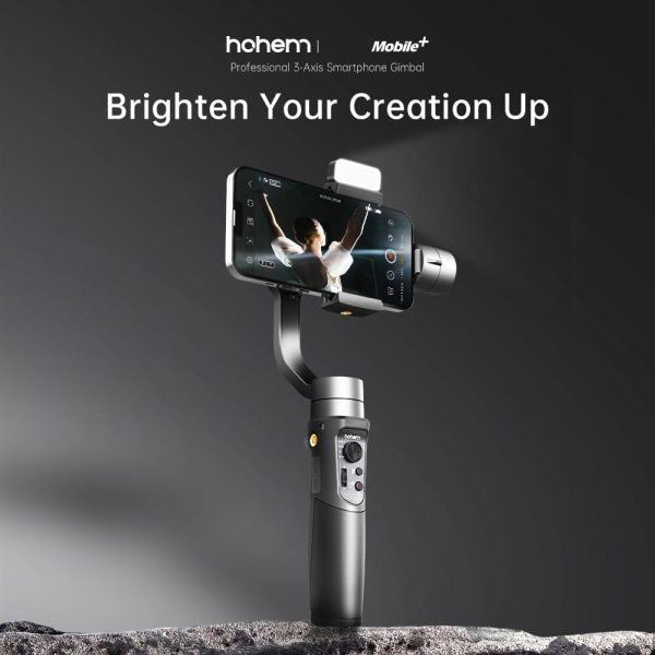 hohem iSteady Mobile Plus Kit Smartphone Gimbal Stabilizer,3-Axis Phone - Image 2