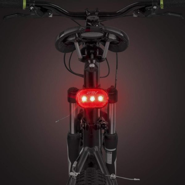 BV Bike Lights, Super Bright with 5 LED Bike Headlight & 3 LED Rear, Bike - Image 3