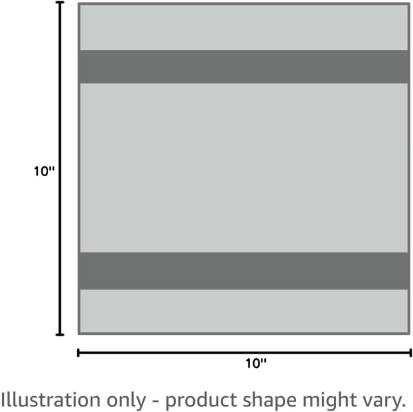 Homaxy 12 Pack Kitchen Dish Cloths (10 x 10 Inches, Grey), Super Soft and - Image 9
