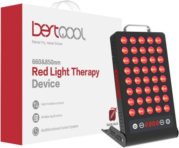 Bestqool Red Light Therapy for Face, Body. Portable Red Light Therapy Dual - Image 8