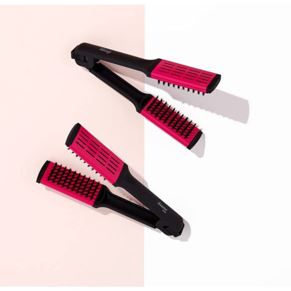 Diane Ceramic Straightening Brush with Nylon Bristles for Smoothing and - Image 6