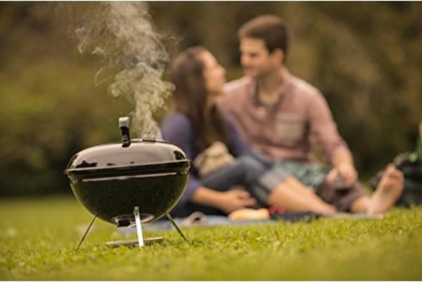 Weber Smokey Joe 14-Inch Portable Grill, Black - Image 4