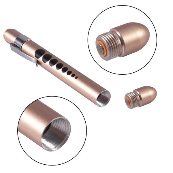 Aokin Pen Light with Pupil Gauge, Reusable LED Penlight Medical for Doctor - Image 4