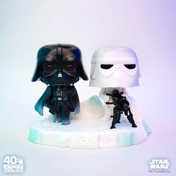 POP Funko Deluxe Star Wars: Battle at Echo Base Series - Darth Vader and - Image 3