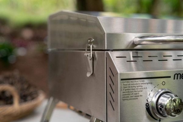 Megamaster Premium Outdoor Cooking 2-Burner Grill, While Camping, Outdoor - Image 8