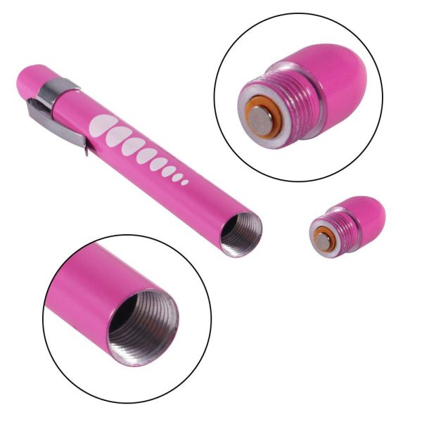 Aokin Pen Light with Pupil Gauge, Reusable LED Penlight Medical for Doctor - Image 4