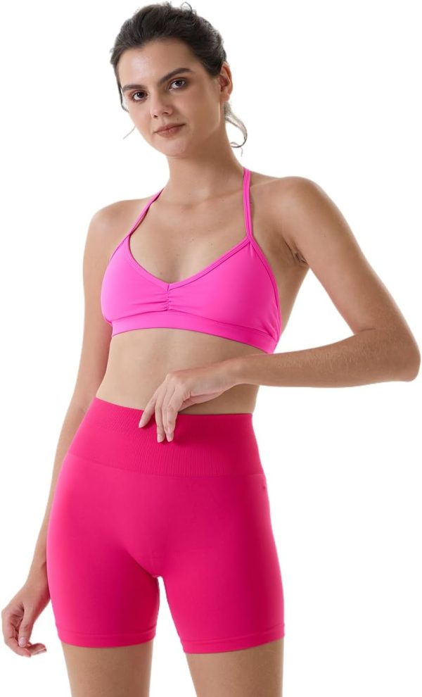 AUROLA Dream Collection Women Workout Shorts High Waist Gym Shorts, Scrunch - Image 5