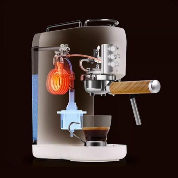 Electric Coffee Machine with Automatic Milk Frothing System 1400W 20Bar - Image 6