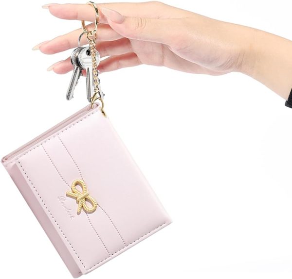 Sunwel Fashion Wallets Girls Cute Coquette Bow Small Wallet Aesthetic Card - Image 5