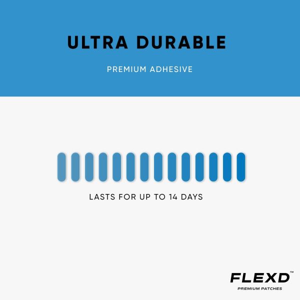 Flexd - Freestyle Waterproof Sensor Covers for Libre 2 & 3 - (30 Pcs) - - Image 7