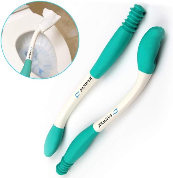 Fanwer Toilet Aids for Wiping,Long Reach Comfort Bottom Buddy Extends Your - Image 7