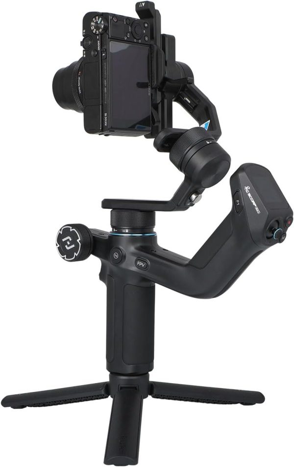 FeiyuTech SCORP Mini 2 Camera Gimbal Stabilizer with AI Tracker, 2.65lbs - Image 7