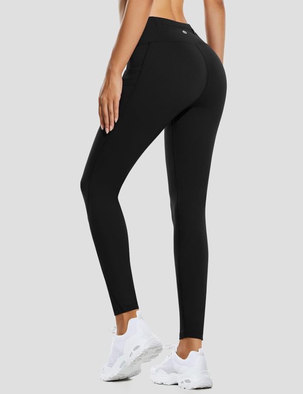 BALEAF Women's Fleece Lined Leggings Water Resistant Thermal Winter Warm - Image 2