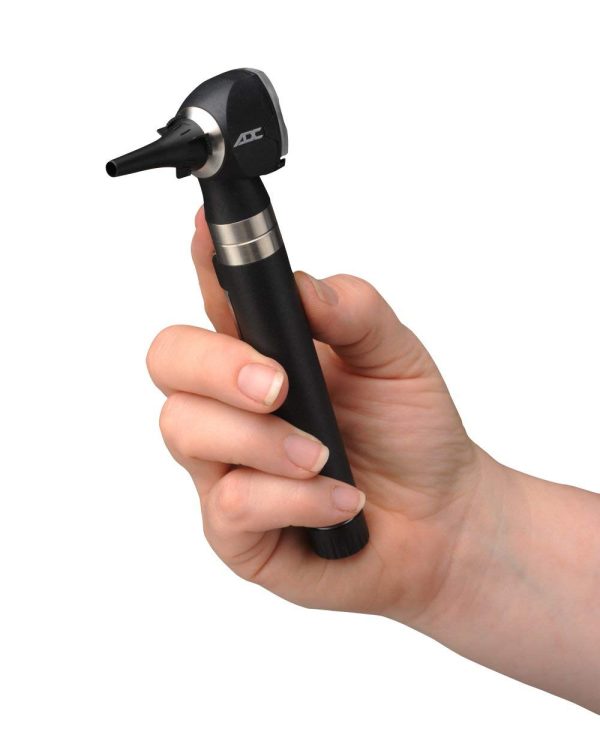 ADC Otoscope, Pocket Size, LED Lamp, 2.5V, Soft Case, Diagnostix 5111NLS, - Image 2