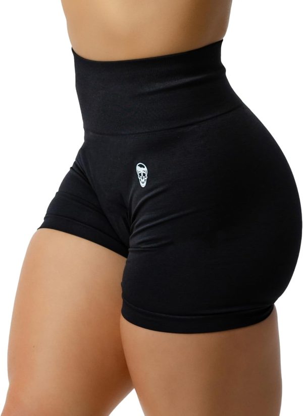 Gymreapers Infinity Seamless Workout Shorts High Waist Biker Shorts for - Image 4