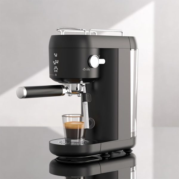 Electric Coffee Machine with Automatic Milk Frothing System 1400W 20Bar - Image 4