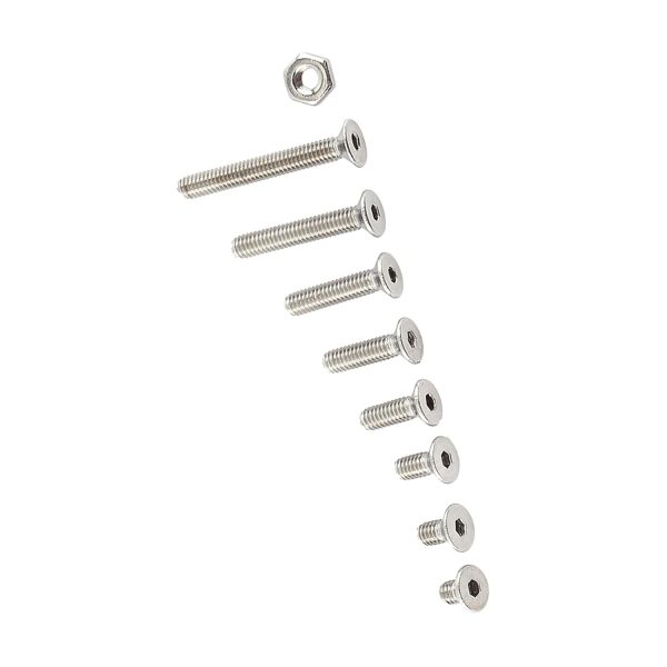 600pcs M2.5 A2 Stainless Steel Hex Socket Screws Nuts Bolt Assortment - Image 9