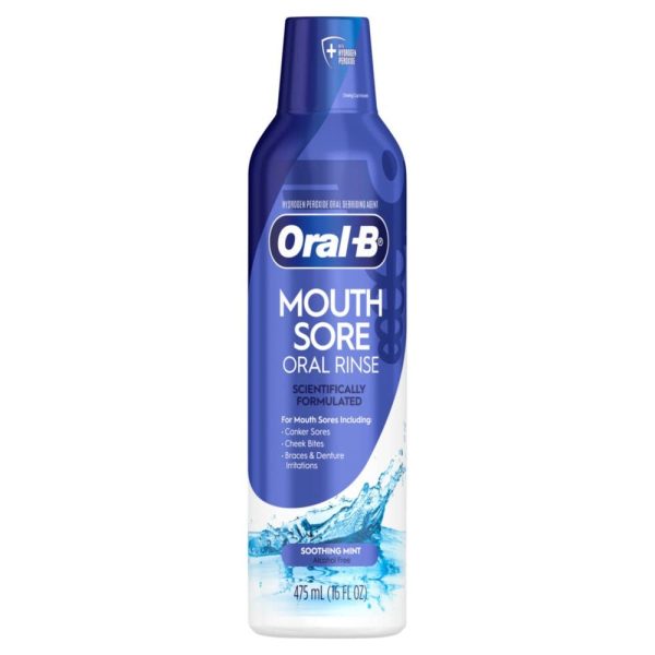 Oral-B Mouth Sore Mouthwash Special Care Oral Rinse, Hydrogen Peroxide - Image 11