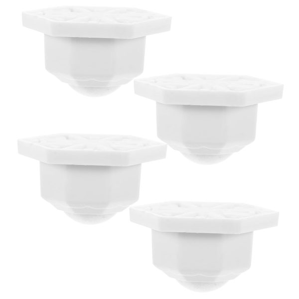 Gadpiparty 4sets Small Appliance Casters Wheel Stickers Wheels Wagon Wheel - Image 2