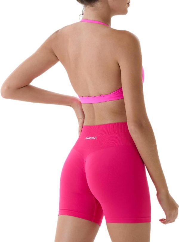 AUROLA Dream Collection Women Workout Shorts High Waist Gym Shorts, Scrunch - Image 7